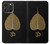 S2331 金の葉仏教 オームシンボル Gold Leaf Buddhist Om Symbol iPhone 16 pro max バックケース、フリップケース・カバー