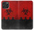 S2917 バイオハザードウイルスの警告 Biohazards Virus Red Alert iPhone 16 pro max バックケース、フリップケース・カバー