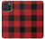 S2931 レッドバッファローチェック柄 Red Buffalo Check Pattern iPhone 16 pro max バックケース、フリップケース・カバー