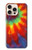 S2985 絞り染めカラー Colorful Tie Dye Texture iPhone 16 pro max バックケース、フリップケース・カバー