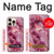 S3052 ピンクの大理石のグラフィックプリント Pink Marble Graphic Printed iPhone 16 pro max バックケース、フリップケース・カバー