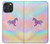 S3203 レインボーユニコーン Rainbow Unicorn iPhone 16 pro max バックケース、フリップケース・カバー
