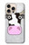 S3257 牛の漫画 Cow Cartoon iPhone 16 pro max バックケース、フリップケース・カバー