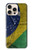 S3297 ブラジルの旗ビンテージフットボールのグラフィック Brazil Flag Vintage Football Graphic iPhone 16 pro max バックケース、フリップケース・カバー