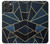 S3479 ネイビーブルーグラフィックアート Navy Blue Graphic Art iPhone 16 pro max バックケース、フリップケース・カバー