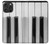 S3524 ピアノキーボード Piano Keyboard iPhone 16 pro max バックケース、フリップケース・カバー