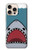 S3825 漫画のサメの海のダイビング Cartoon Shark Sea Diving iPhone 16 pro max バックケース、フリップケース・カバー