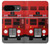 S2058 英国のダブルデッカーバスミニマリスト England British Double Decker Bus Minimalist Google Pixel 9 バックケース、フリップケース・カバー