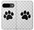 S2355 動物ポウあしあと Paw Foot Print Google Pixel 9 バックケース、フリップケース・カバー