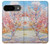 S2450 ブロッサムピンクピーチツリー フィンセント・ファン・ゴッホ Van Gogh Peach Tree Blossom Google Pixel 9 バックケース、フリップケース・カバー