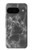 S2526 ブラックマーブルグラフィックプリント Black Marble Graphic Printed Google Pixel 9 バックケース、フリップケース・カバー