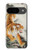 S2751 虎の絵画 Chinese Tiger Brush Painting Google Pixel 9 バックケース、フリップケース・カバー