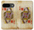 S2833 ポーカーカード ハートの女王 Poker Card Queen Hearts Google Pixel 9 バックケース、フリップケース・カバー