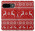 S2835 クリスマス トナカイ パターン Christmas Reindeer Knitted Pattern Google Pixel 9 バックケース、フリップケース・カバー