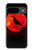 S3328 カラス赤い月 Crow Red Moon Google Pixel 9 バックケース、フリップケース・カバー