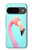 S3708 ピンクのフラミンゴ Pink Flamingo Google Pixel 9 バックケース、フリップケース・カバー