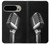 S1672 レトロ マイク ジャズ音楽 Retro Microphone Jazz Music Google Pixel 9 Pro バックケース、フリップケース・カバー