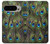 S1965 ピーコックフェザー Peacock Feather Google Pixel 9 Pro バックケース、フリップケース・カバー