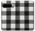 S2842 ブラックとホワイトバッファローチェック柄 Black and White Buffalo Check Pattern Google Pixel 9 Pro バックケース、フリップケース・カバー