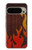 S2988 火災ラリー車のタイヤ Rally Car Tire Fire Google Pixel 9 Pro バックケース、フリップケース・カバー