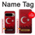 S2991 七面鳥サッカー Turkey Football Soccer Flag Google Pixel 9 Pro バックケース、フリップケース・カバー