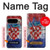 S3313 クロアチアflag Vintage Football Graphic Croatia Flag Vintage Football Graphic Google Pixel 9 Pro バックケース、フリップケース・カバー