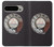 S0059 レトロなダイヤル式の電話ダイヤル Retro Rotary Phone Dial On Google Pixel 9 Pro XL バックケース、フリップケース・カバー