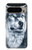 S0123 狼 ウルフ Grim White Wolf Google Pixel 9 Pro XL バックケース、フリップケース・カバー