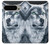 S0123 狼 ウルフ Grim White Wolf Google Pixel 9 Pro XL バックケース、フリップケース・カバー