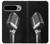 S1672 レトロ マイク ジャズ音楽 Retro Microphone Jazz Music Google Pixel 9 Pro XL バックケース、フリップケース・カバー