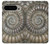 S1788 アンモナイト化石 Ammonite Fossil Google Pixel 9 Pro XL バックケース、フリップケース・カバー