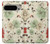 S2179 ヴィンテージ花のパターン Flower Floral Vintage Art Pattern Google Pixel 9 Pro XL バックケース、フリップケース・カバー