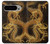 S2804 ゴールドドラゴンプリント Chinese Gold Dragon Printed Google Pixel 9 Pro XL バックケース、フリップケース・カバー
