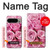 S2943 ピンクローズ Pink Rose Google Pixel 9 Pro XL バックケース、フリップケース・カバー