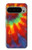 S2985 絞り染めカラー Colorful Tie Dye Texture Google Pixel 9 Pro XL バックケース、フリップケース・カバー