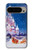 S3282 サンタ・クリスマス城 Santa Xmas Castle Google Pixel 9 Pro XL バックケース、フリップケース・カバー