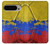 S3306 コロンビアの旗ビンテージフットボールのグラフィック Colombia Flag Vintage Football Graphic Google Pixel 9 Pro XL バックケース、フリップケース・カバー