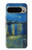S3336 ヴァン・ゴッホローソンの星空 Van Gogh Starry Night Over the Rhone Google Pixel 9 Pro XL バックケース、フリップケース・カバー