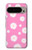 S3500 ピンクの花柄 Pink Floral Pattern Google Pixel 9 Pro XL バックケース、フリップケース・カバー