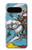 S3731 タロットカード剣の騎士 Tarot Card Knight of Swords Google Pixel 9 Pro XL バックケース、フリップケース・カバー