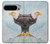 S3843 白頭ワシと氷 Bald Eagle On Ice Google Pixel 9 Pro XL バックケース、フリップケース・カバー