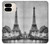 S2350 古いパリエッフェル塔 Old Paris Eiffel Tower Google Pixel 9 Pro Fold バックケース、フリップケース・カバー