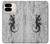 S2446 木材のヤモリ グラフィックプリント Gecko Wood Graphic Printed Google Pixel 9 Pro Fold バックケース、フリップケース・カバー