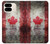 S2490 カナダメープルリーフ旗 Canada Maple Leaf Flag Texture Google Pixel 9 Pro Fold バックケース、フリップケース・カバー