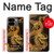 S2804 ゴールドドラゴンプリント Chinese Gold Dragon Printed Google Pixel 9 Pro Fold バックケース、フリップケース・カバー