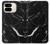 S2895 ブラックマーブルグラフィックプリント Black Marble Graphic Printed Google Pixel 9 Pro Fold バックケース、フリップケース・カバー