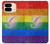S2899 レインボーLGBTゲイプライド旗 Rainbow LGBT Gay Pride Flag Google Pixel 9 Pro Fold バックケース、フリップケース・カバー