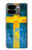S2990 スウェーデンサッカー Sweden Football Soccer Flag Google Pixel 9 Pro Fold バックケース、フリップケース・カバー