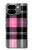S3091 ピンクの模様のパターン Pink Plaid Pattern Google Pixel 9 Pro Fold バックケース、フリップケース・カバー