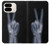 S3101 X線平和サイン手指 X-ray Peace Sign Fingers Google Pixel 9 Pro Fold バックケース、フリップケース・カバー